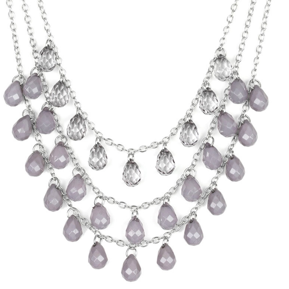 Melting Ice Caps Silver necklace